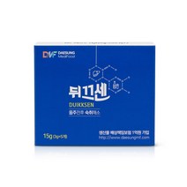 숙취해소 새싹보리 추출물 뒤끝없는 뒤끄센 3g x 5포 숙취환/새싹보리/숙취해소제/숙취해소법/술깨는방법, 단일 총 수량