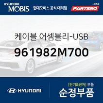 케이블-USB (961982M700)-현대모비스 부품 공식대리점 온라인쇼핑몰 파츠로 제네시스