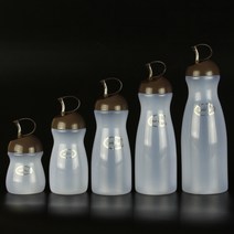 목향 웰빙 양념병 5종 플라스틱 양념병 소스병 소스통, 특대 7x22(cm)