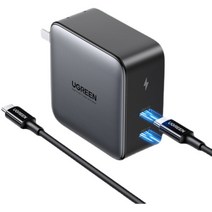 iPhone 13/12 멀티포트 ganx 노트북 휴대폰 고속 충전용 100W GaN 충전기, 65w 질화갈륨 pd1.5m 세트