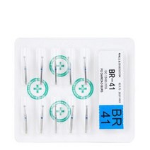 치과성분 치아미백 셀프치아미백제 치과용 다이아몬드 버 드릴 버 고속 핸드피스 핸들 직경 1.6mm 도구, 01 BR-41