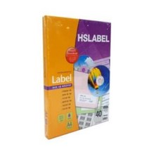 바코드용 라벨지 HL4410 40칸 100매 스티커 사무용품 프린터용지, 상세페이지 참조