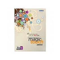 삼원 매직터치 M04A 미색.A4 180g 10입.1권 105EA.030B91, 본상품선택