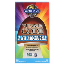 가든오브라이프 비타민 코드 RAW 로우 Kombucha 60 식물성 베지캡슐