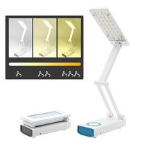 독서 등 활장 거실장스탠드 스탠딩조명 스탠드 독서실 책상 인스타조명, 4단스탠드 블루