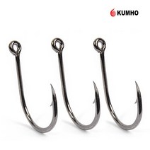 국내생산 감성돔 링바늘 덕용 바늘 원투 찌낚시 채비소품 지누링, 1호(100개)