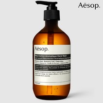 (백화점상품)이솝 레저렉션 아로마틱 핸드 워시 무료선물포장 500ml