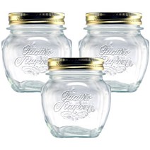 보르미올리 콰트로 스타지오니 자 유리저장병 앙포라, 300ml, 3개입
