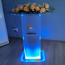 아크릴강연대 강의대 교탁 소강 교탁 연설대, A