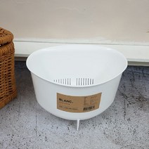 ⁂고질라몰⁂창신리빙 블랑 씽크대 쓰레기통 화이트 음식물보관함 음식물쓰레기보관통 음식물잔반통 음식물수거통 음식물처리통¨°˚•‣고질라몰•‣˚˚¨, ⁂감사⁂