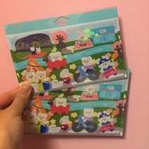 우당탕탕스토어-가로스티커 벚꽃한강피크닉, 1개
