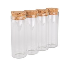 꿀통 거꾸로소스통 뚜껑 밀폐 시럽 꿀 마요네즈 땅콩 케첩 소분용기 튜브 병 5pcs 40ml 30*80mm 유리 코르크 항아리 양념 테스트 아트 공예에 대 한 821A 0, 단일옵션