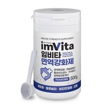 IMVITA 임비타 500g+계량스푼 애견 면역강화제 강아지영양제 애견영양제, 1개