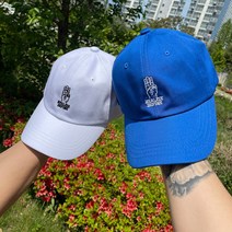 [달밤] 남녀공용 - 핑거 PEACE자수 볼캡