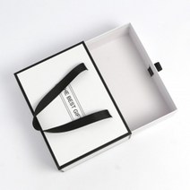 서랍식 선물상자 화이트 23.5x17cm 생일박스 특별한날