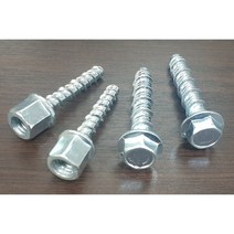 콘크리트앙카 스크류앙카 석재 후렌지형 10x50mm 외 형태, 연결너트형 3/8x6x40mm
