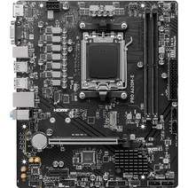 MSI PRO A620M-E ProSeries 마더보드 (AMD AM5 DDR5 PCIe 4.0 SATA 6Gb/s M.2 USB 3.2 Gen 1 Gbps LAN D