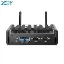 XCY-팬리스 미니 PC 인텔 코어 i3 4010U i5 4200U i7 4500U 2x RS232 GbE LAN HDMI VGA 4x USB 포트 지원 WiFi Windows, CHINA, 8G RAM 128G SSD WiFi, Intel Pentium 3805U