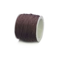 [비즈엔케이] 폴리매듭실 0.5mm(300cm) 판매단위 매듭팔찌 매듭실, 5.브라운