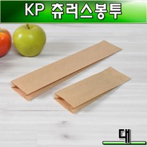 츄러스봉투(추러스케이스)포장 종이/KP/대/100매, 1개, 1개