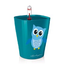 독일 레츄자 미니 델티니 플라스틱 화분, 블루부엉이