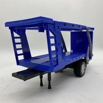 트랙터 의자 부품 1:32 스케일 수송 트레일러 더블 데커 자동차 운송 부품 트럭 모델 액세서리 장식 플라, 01 b