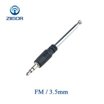 통신안테나 2pcs FM 라디오 안테나 휴대 전화 핸드폰 라디오 텔레스코픽 개폐식 안테나 35mm 잭 공중 Ziisor Z200B100YB, 3. Z131-SFMYP