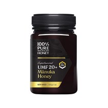 100% 퓨어 뉴질랜드 Honey 마누카 꿀, 17.6온스(1팩), UMF 20+