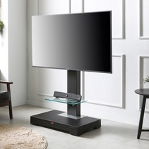 HTM-1300 1700 (색상: 블랙) 이동형TV장식장 TV거치대 -한일장식장 -국내생산- 전기종TV설치가능, HTM-1700블랙(TV 후면보관대포함)