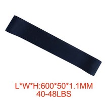 SAENAL 두껍고 강한 피트니스 고무 밴드 세트 다리 긴 요가 남자 팔 탄성 홈 저항 운동 세트, Black Pull Rope (Thanks)