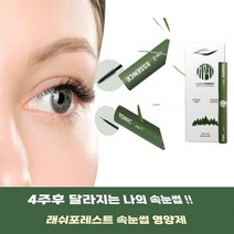 4주만의 놀라운 효과 저자극 속눈썹 영양제 눈썹 헤어라인까지 케어 래쉬포레스트 10ml, 1+1