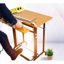 PVC 필름 밀봉기 씰링 풋 페달 랩핑기 열수축 포장, 1개, 씰링 길이 400mm