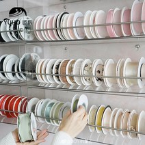 아크릴 벽걸이 꽃집 리본 걸이 공방 거치대 포장지, 상세이페이지 참고, 싱글 1단