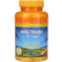 [1+1] Thompson 톰슨밀크시슬 175mg 베지캡슐 120정