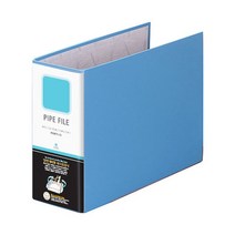 [문화산업] 파이프바인더 PB8875-7A A4 2공 10cm 70mm 가로형 양면개폐형, 단품