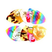 펜더 기타피크 0.5mm 다양한 칼라 우수한 연주감, 10매