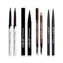 클리오 워터프루프 펜라이너 킬블랙붓펜브러쉬펜슬, 1개, 01.샤프쏘심플)펜슬라이너 - 마룬 브라운