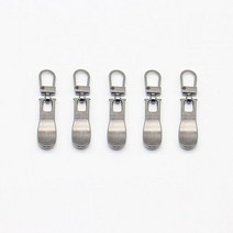 파쇄기 종이 문서 세단기 5/10PCS 유니버설 지퍼 머리 풀러 교체 금속 Fashon 펜던트 부품 수리 의류 헤드, 10PCS, Type 24