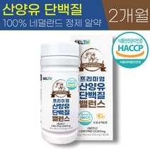 식약처 HACCP 인증 SELTH 프리미엄 100% 네덜란드 산양유 단백질 밸런스 BCAA 타블렛 퀄리고트 지방 유청 제거 고순도 단백 근육 프로틴 보충제 정제 알약 노인 추천, 1통 (2개월), 700mg x 180정