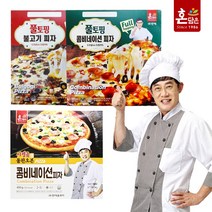 [한맥식품] 이경규의 풀토핑 피자 3종 / 불고기 콤비네이션 치즈크러스트 돌판오븐, 한맥 돌판오븐 치즈크러스트 불고기피자 550g