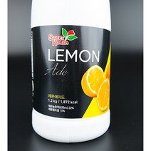 스위트코리아 레몬에이드 베이스 과일원액 1.2kg X 1병, 01_딸기에이드농축액 1.2kg