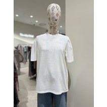 써스데이아일랜드 니트 넥 티셔츠 T234ATS632(2030526)