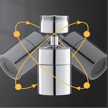 다코다 워터탭 720도회전 수도꼭지 아기비데 토수구 수전탭 세면대, 1개