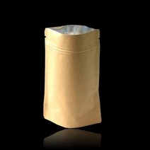 크라프트 지퍼스탠드 진열 봉투 25X33cm 100매, 상세페이지 참조