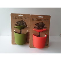 실리콘화분 / 미니화분 / 다용도 / bigrootcup, 그린