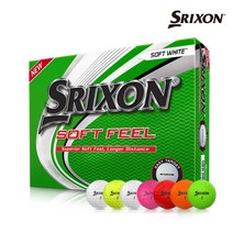 던롭 스릭슨 NEW SOFT FEEL 소프트필 골프공 7종, SOFT FEEL 브라이트 그린