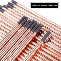 라운드 아크 에어 가우징 카본 로드 바 용접 DC 가스 건 전극 흑연 납땜 용품 4-10mm 5 개, [04] One for each