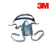 3M 7581 머리끈 7501 7502 7522 방독면 헤드밴드 마스크 끈 부속품 악세사리, 1개