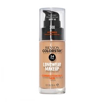레브론 컬러스테이 메이크업 파운데이션 SPF15 지성피부 300 골든베이지 30ml, 1개, 기본