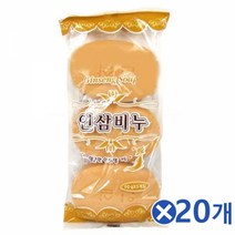 인삼향 가득 인삼세안비누 3P세트x20개 다용도비누, 상세페이지 참조